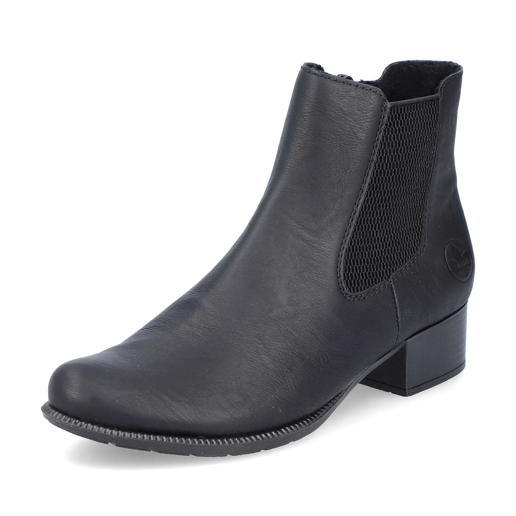 Rieker Women'S Chelsea Boots Midnight Black
