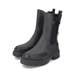 Rieker Women'S Chelsea Boots Night Black