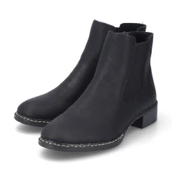 Rieker Women'S Chelsea Boots Night Black