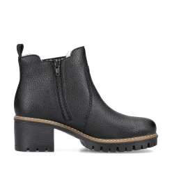 Rieker Women'S Chelsea Boots Night Black
