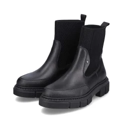 Rieker Women'S Chelsea Boots Jet Black