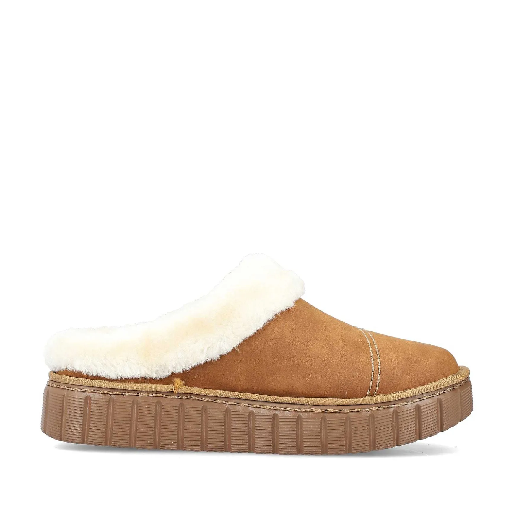 Rieker Women'S Clogs Caramel Brown