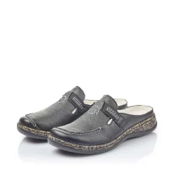 Rieker Women'S Clogs Jet Black