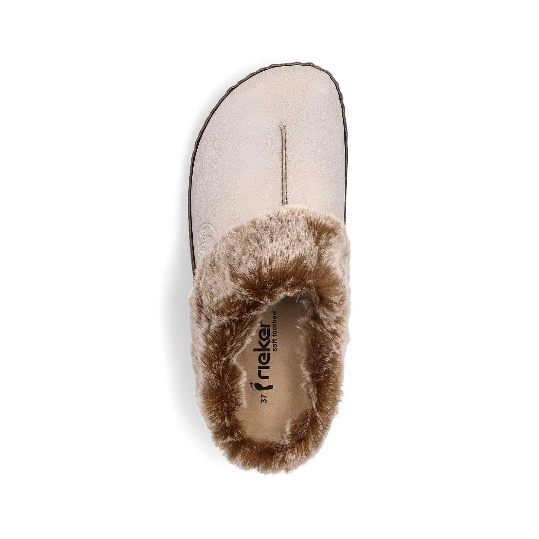 Rieker Women'S Clogs Light Beige