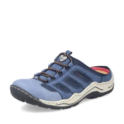 Rieker Women'S Clogs Light Blue