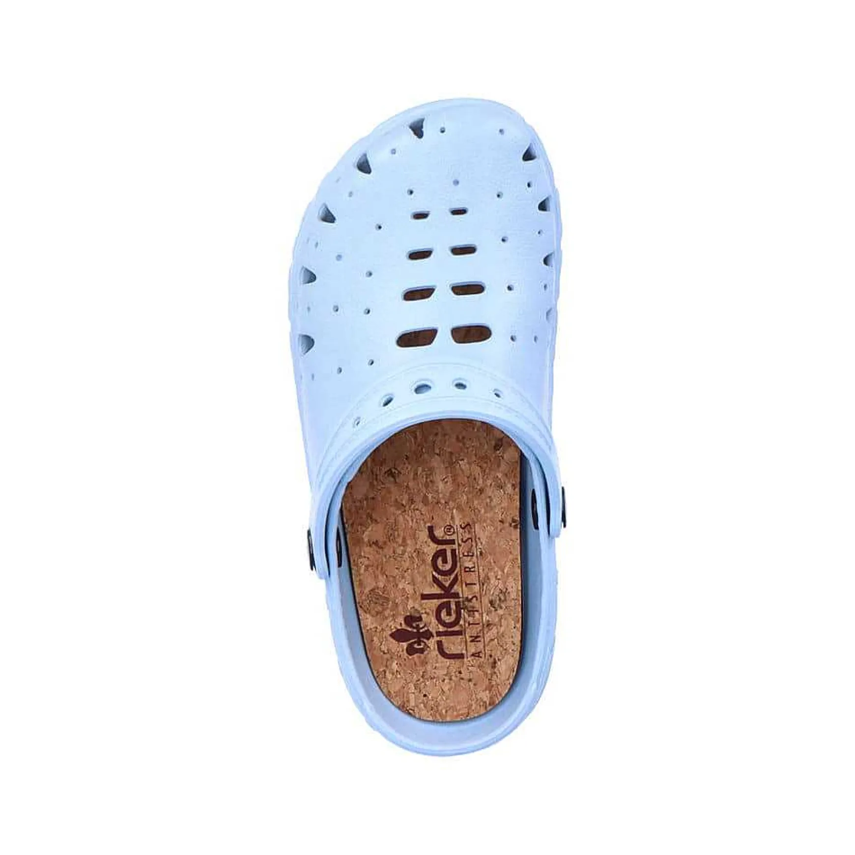 Rieker Women'S Clogs Sky Blue
