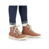 Rieker Women'S Corded Boots Chestnut Brown