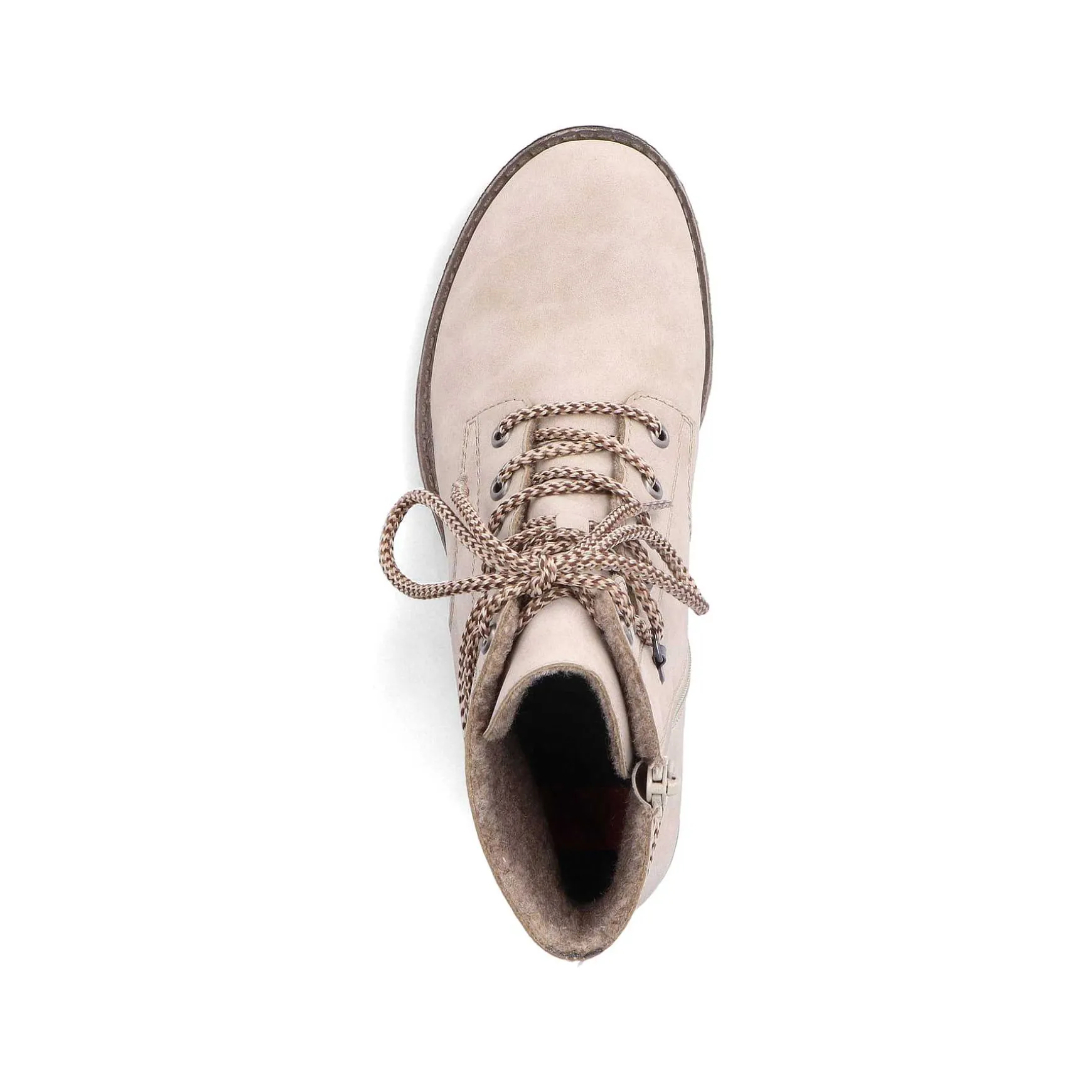 Rieker Women'S Corded Boots Light Beige