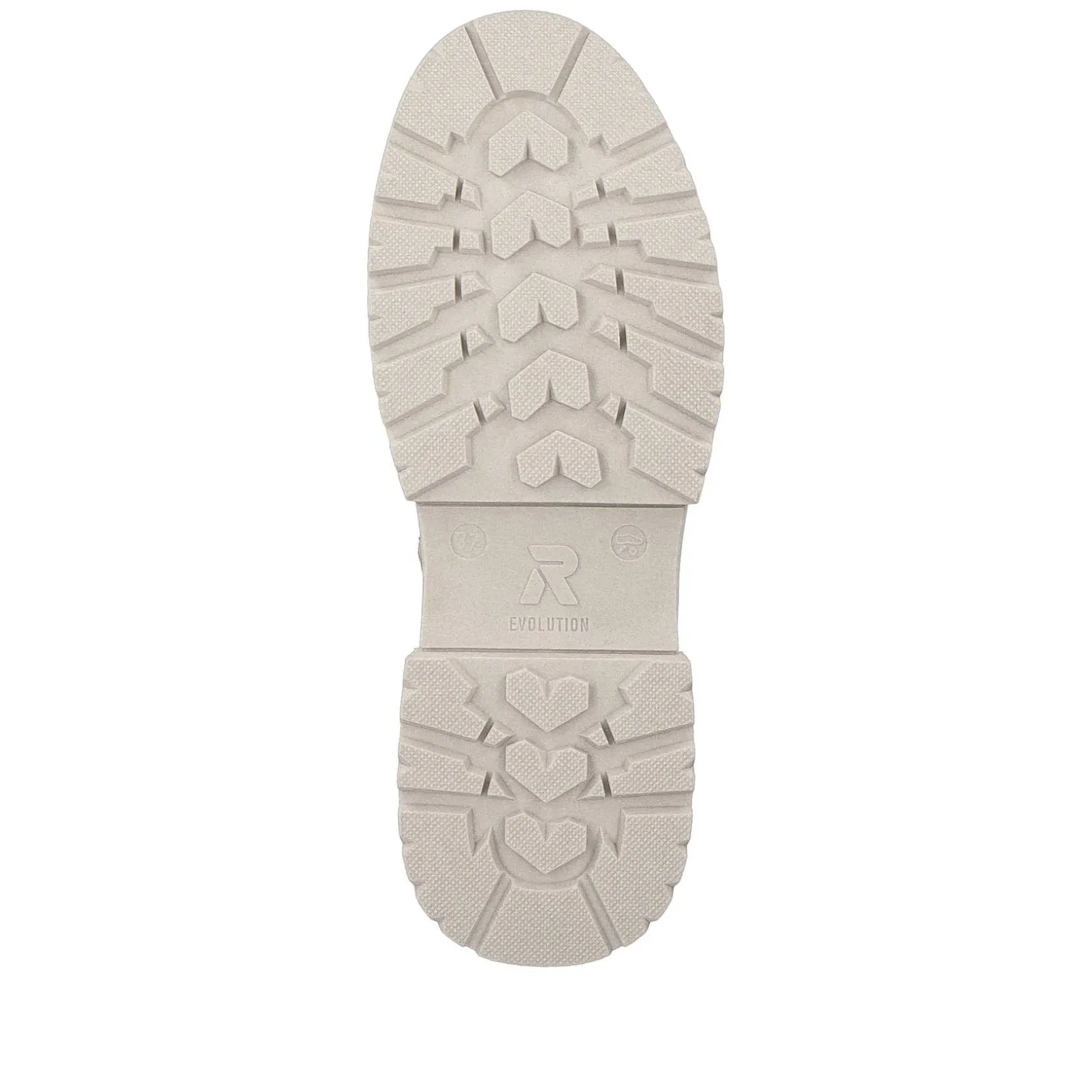 Rieker Women'S Corded Boots Clay Beige