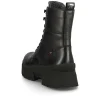 Rieker Women'S Corded Boots Deep Black