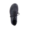 Rieker Women'S Corded Boots Deep Black