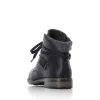 Rieker Women'S Corded Boots Asphalt Black