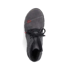 Rieker Women'S Corded Boots Anthracite
