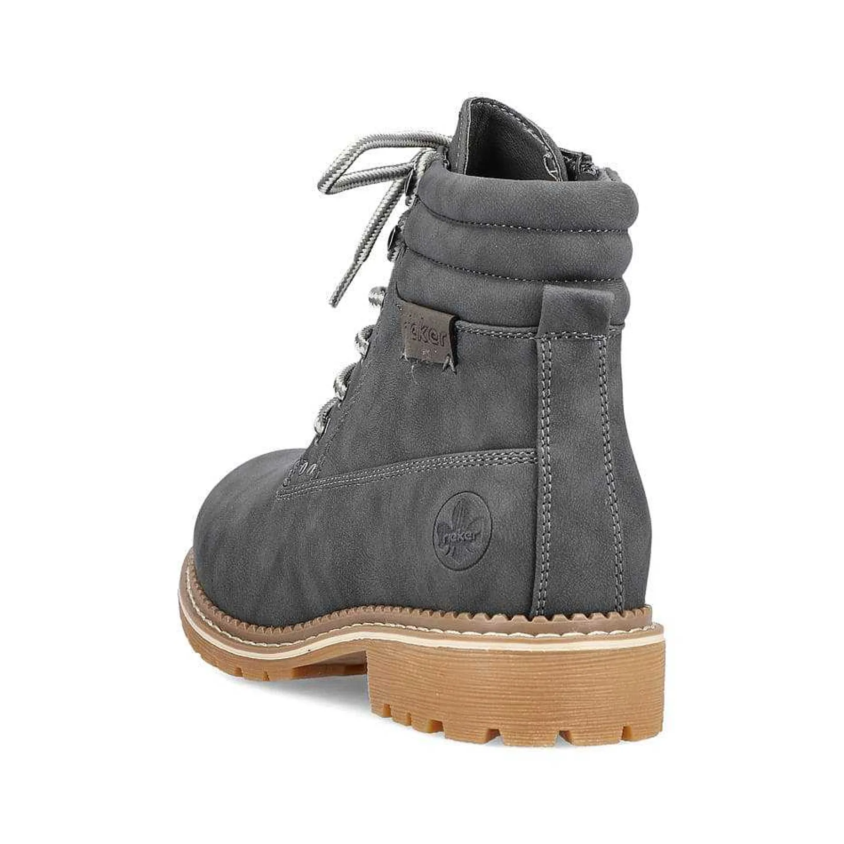 Rieker Women'S Corded Boots Granite Gray