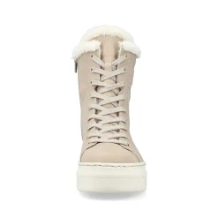Rieker Women'S Corded Boots Champagne