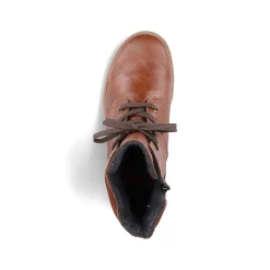 Rieker Women'S Corded Boots Chestnut Brown