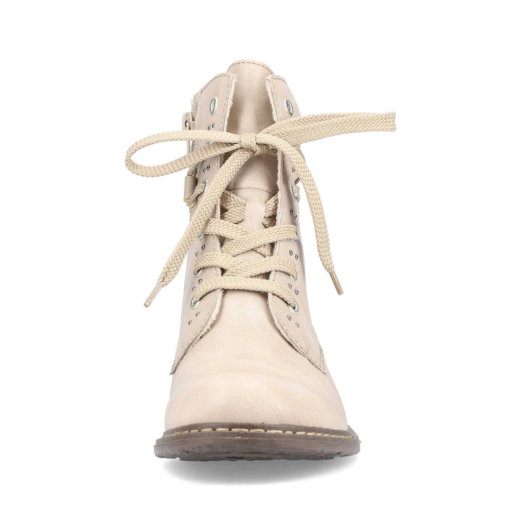 Rieker Women'S Corded Boots Vanilla Beige