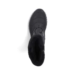Rieker Women'S Corded Boots Night Black