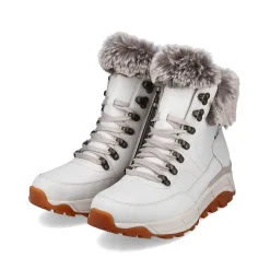 Rieker Women'S Corded Boots Frost White