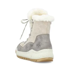 Rieker Women'S Corded Boots Light Beige