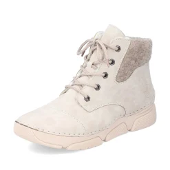 Rieker Women'S Corded Boots Light Beige