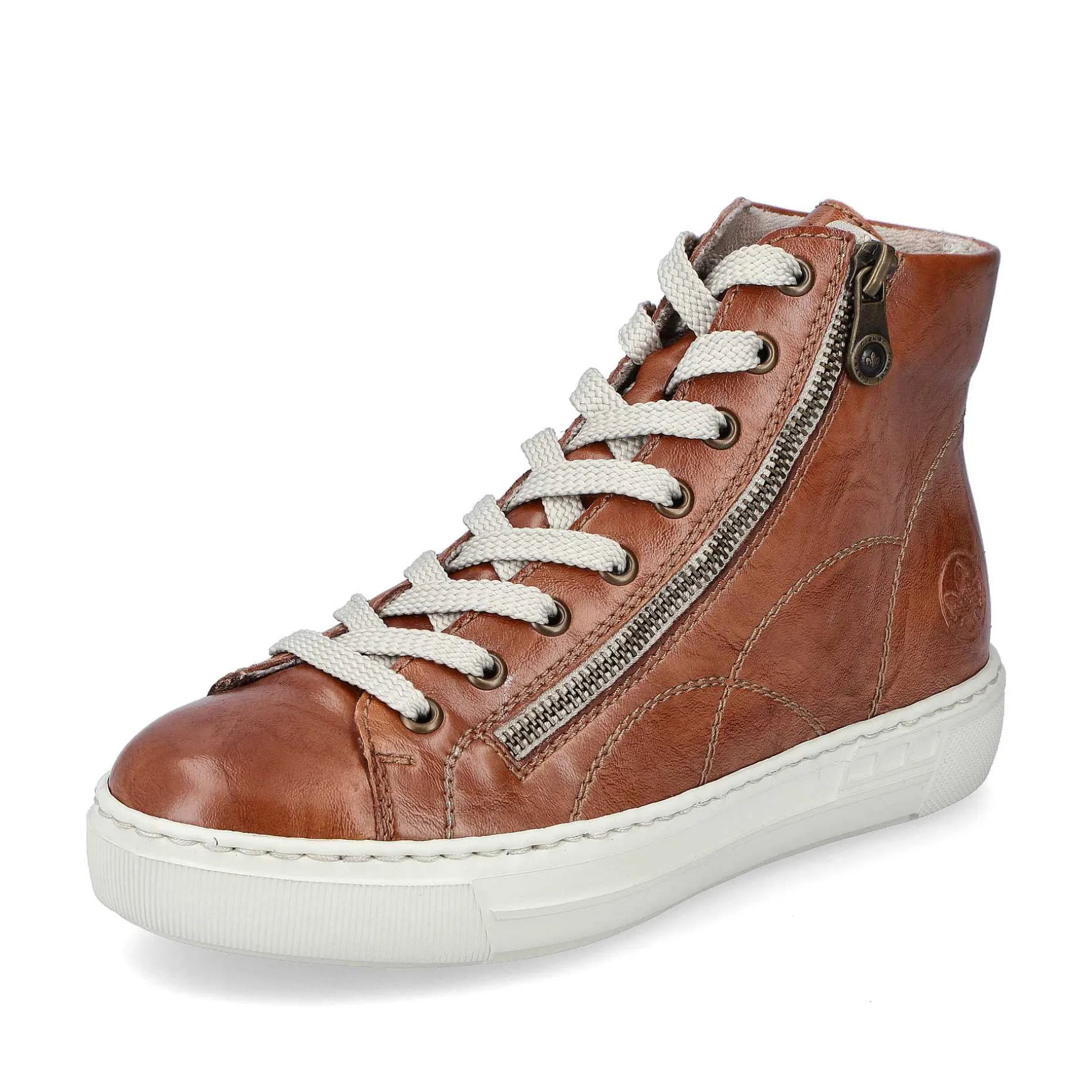 Rieker Women'S Corded Boots Fox Brown