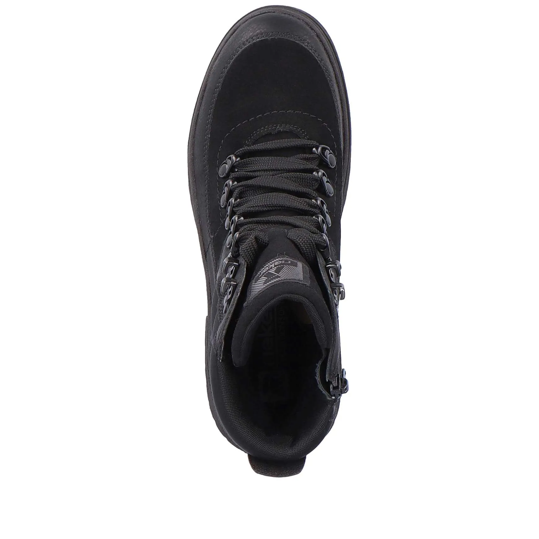 Rieker Women'S Corded Boots Diamond Black