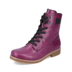 Rieker Women'S Corded Boots Eggplant