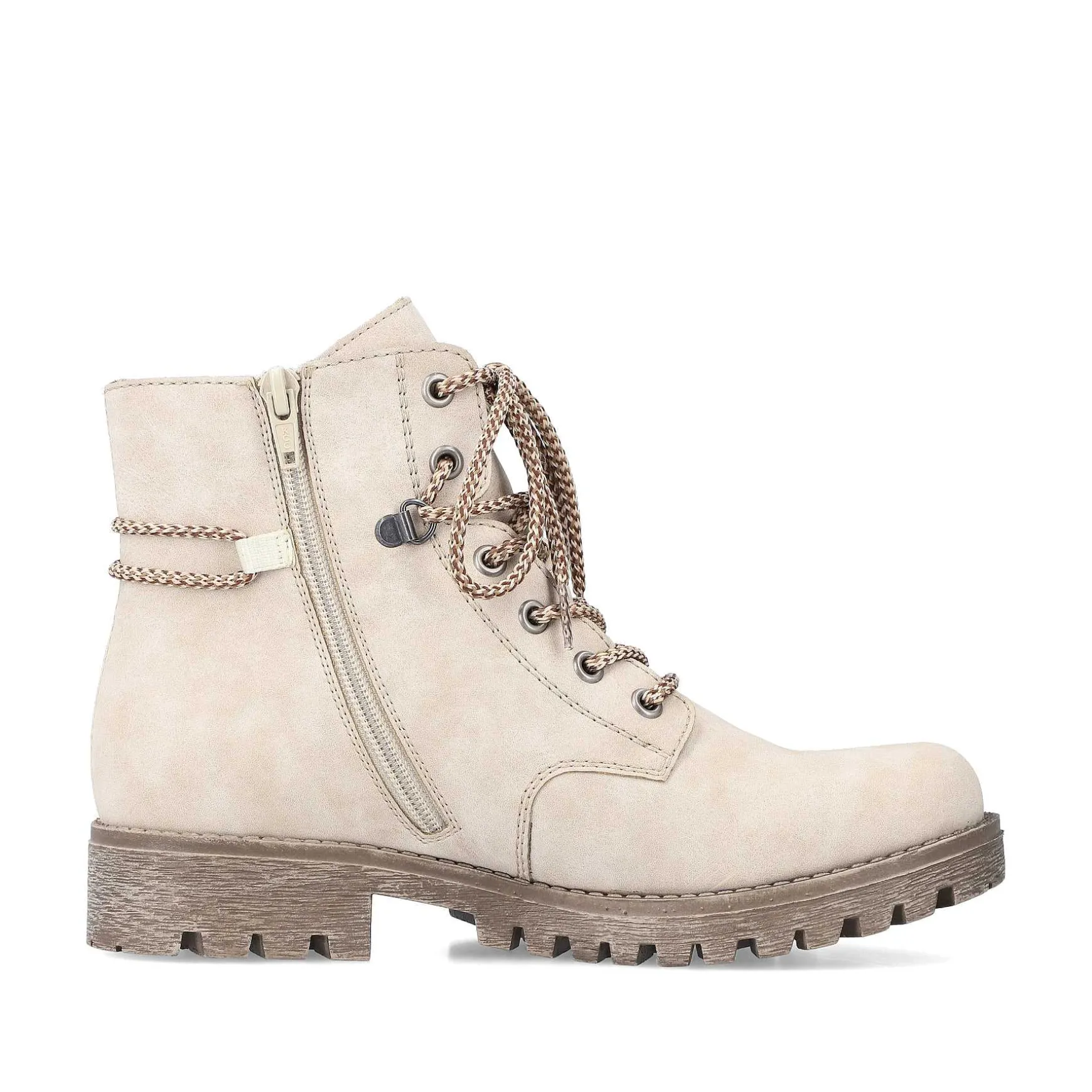 Rieker Women'S Corded Boots Light Beige
