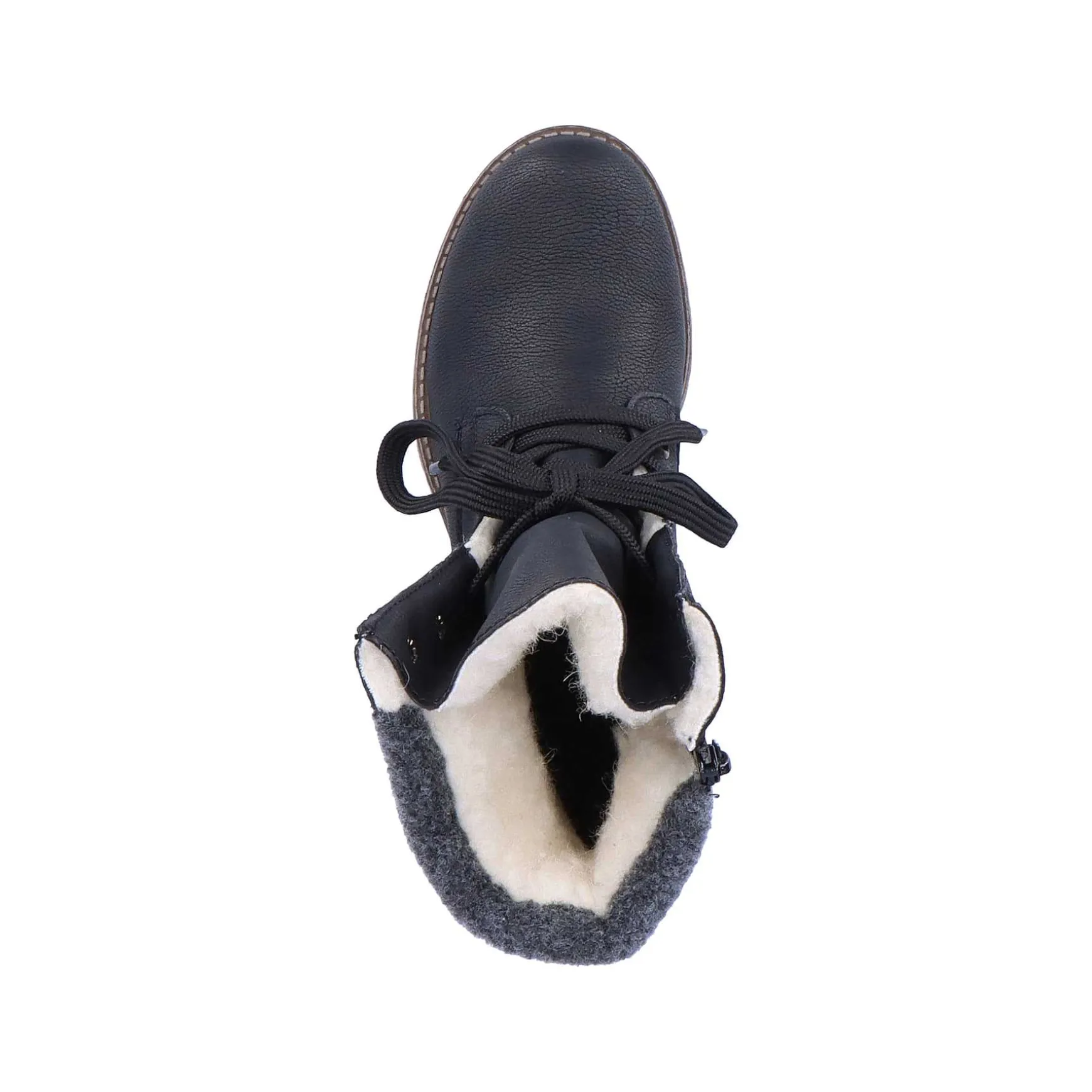Rieker Women'S Corded Boots Night Black