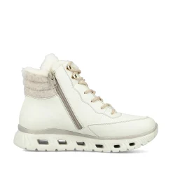 Rieker Women'S Corded Boots Schwanenweis
