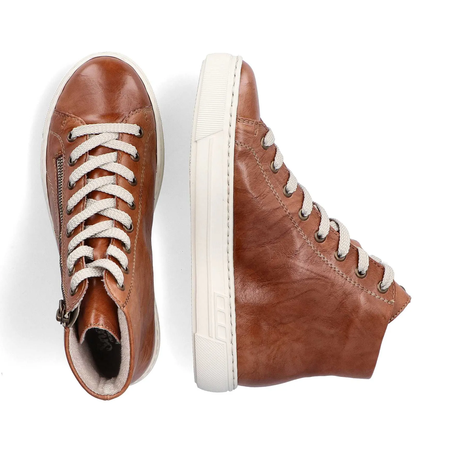 Rieker Women'S Corded Boots Fox Brown