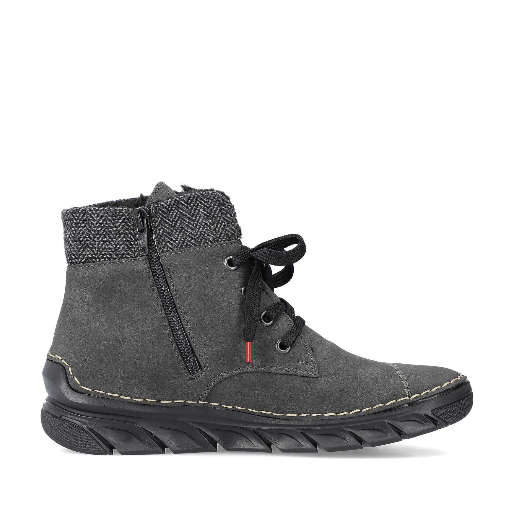 Rieker Women'S Corded Boots Anthracite