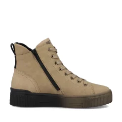 Rieker Women'S High Sneaker Cinnamon