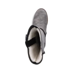 Rieker Women'S High-Shaft Boots Steel Gray