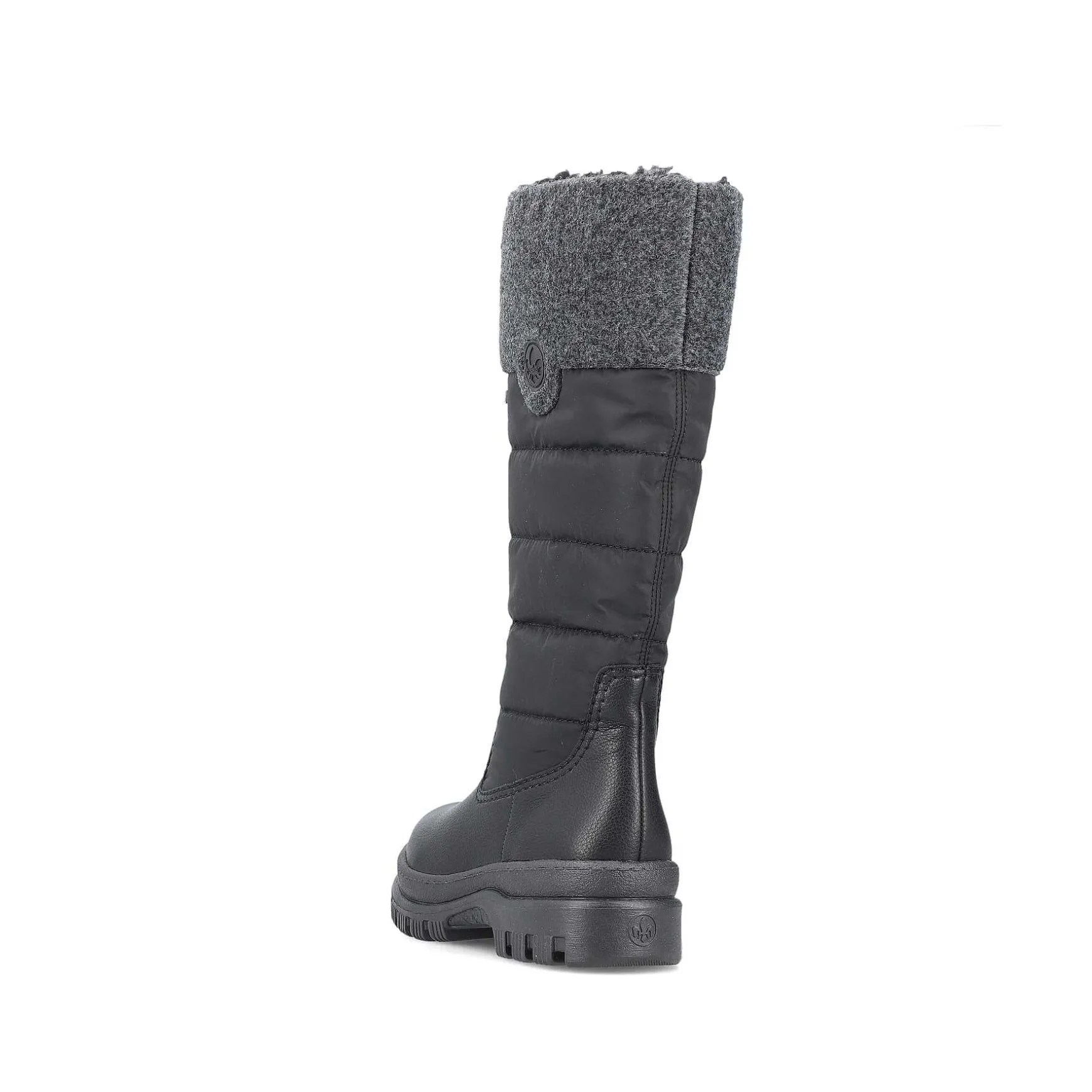 Rieker Women'S High-Shaft Boots Graphite Black