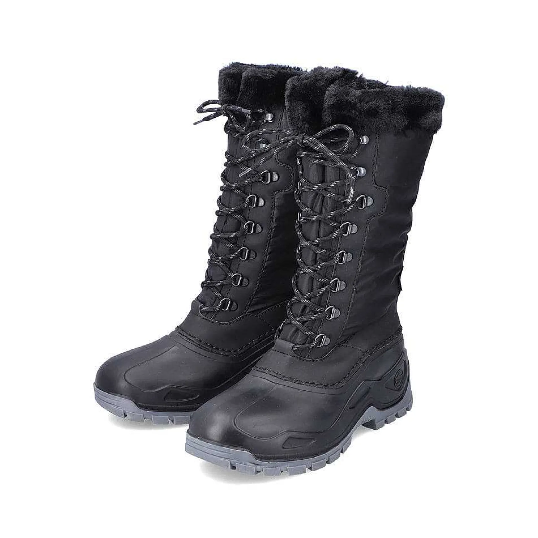 Rieker Women'S High-Shaft Boots Deep Black