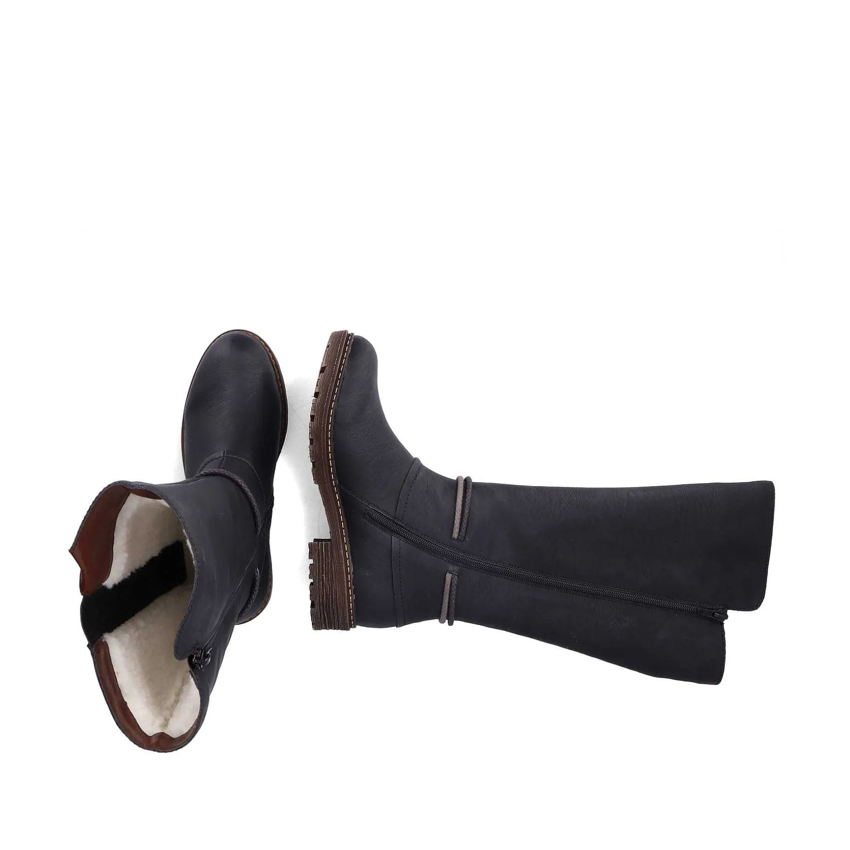 Rieker Women'S High-Shaft Boots Deep Black