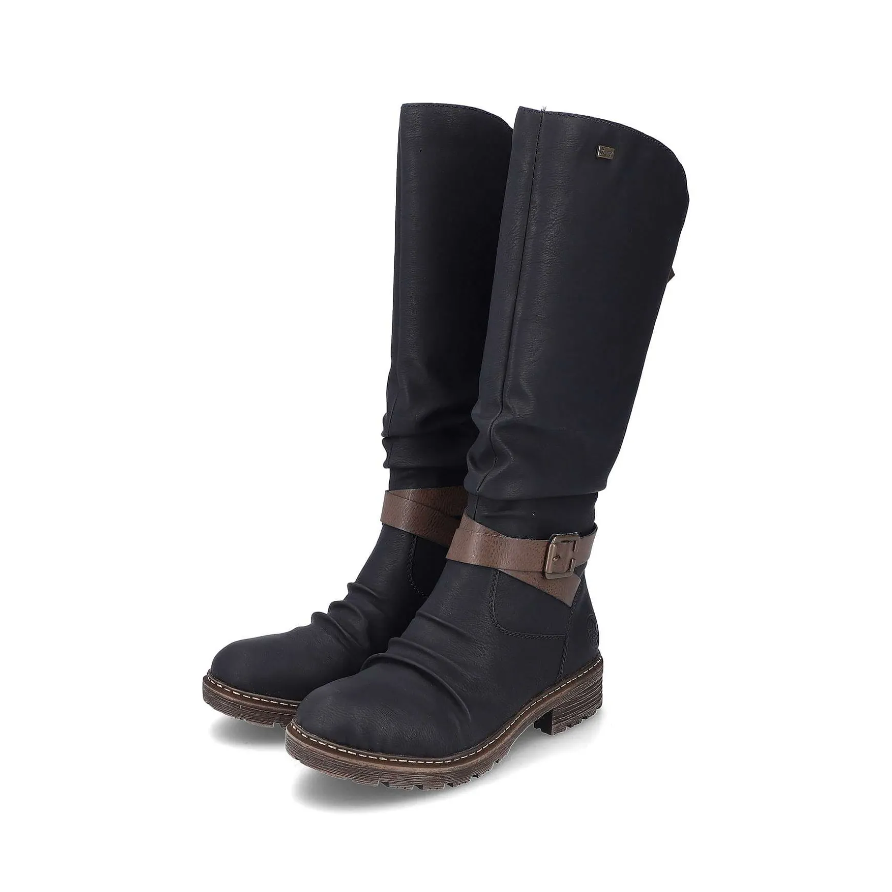 Rieker Women'S High-Shaft Boots Deep Black