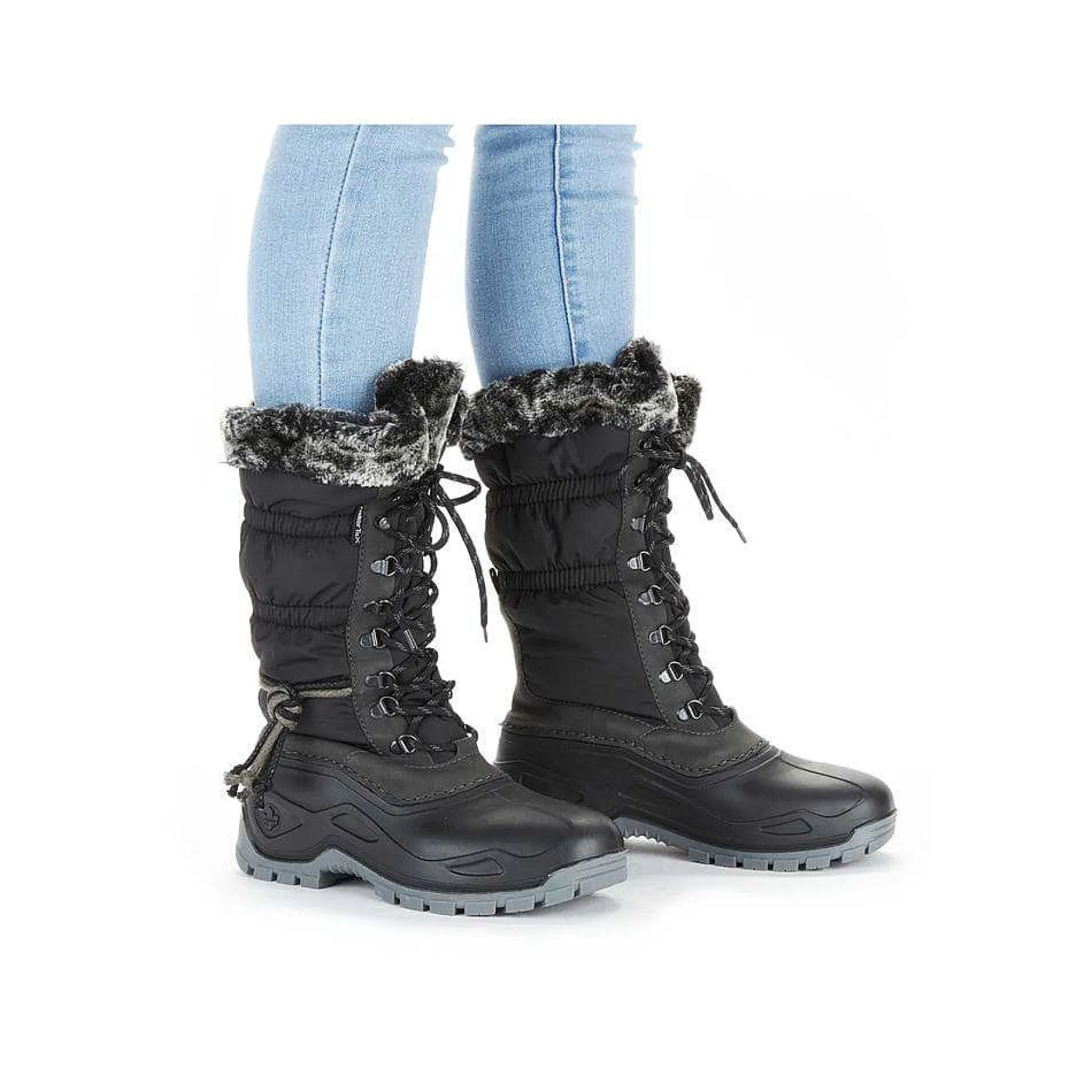 Rieker Women'S High-Shaft Boots Deep Black