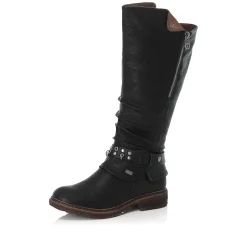 Rieker Women'S High-Shaft Boots Night Black