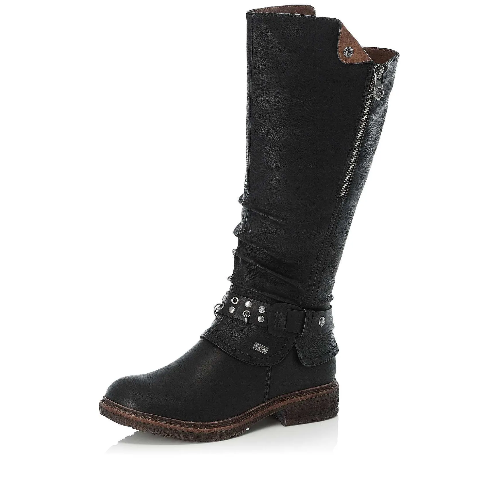 Rieker Women'S High-Shaft Boots Night Black