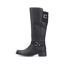 Rieker Women'S High-Shaft Boots Night Black