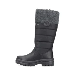 Rieker Women'S High-Shaft Boots Graphite Black