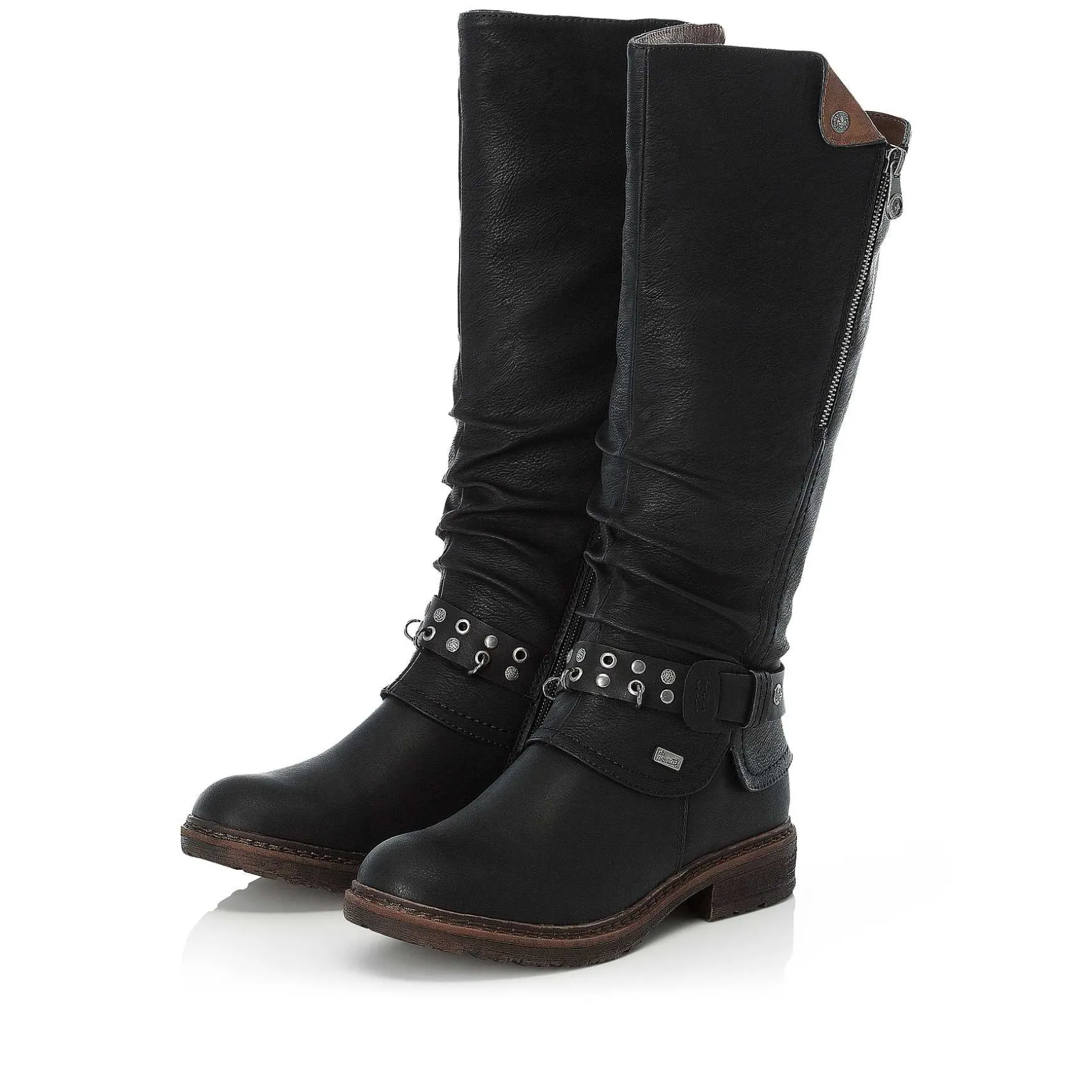 Rieker Women'S High-Shaft Boots Night Black