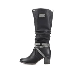 Rieker Women'S High-Shaft Boots Deep Black