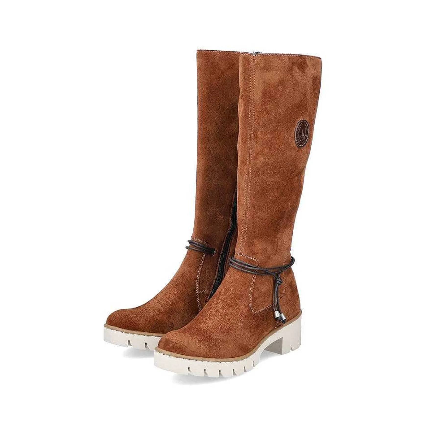 Rieker Women'S High-Shaft Boots Chestnut Brown