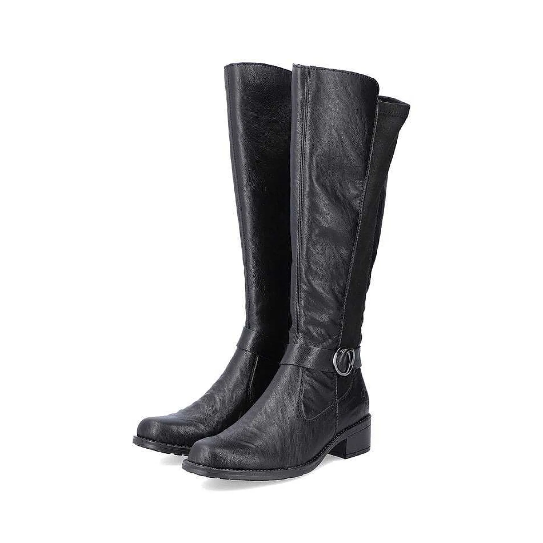 Rieker Women'S High-Shaft Boots Graphite Black