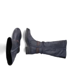 Rieker Women'S High-Shaft Boots Grey-Blue
