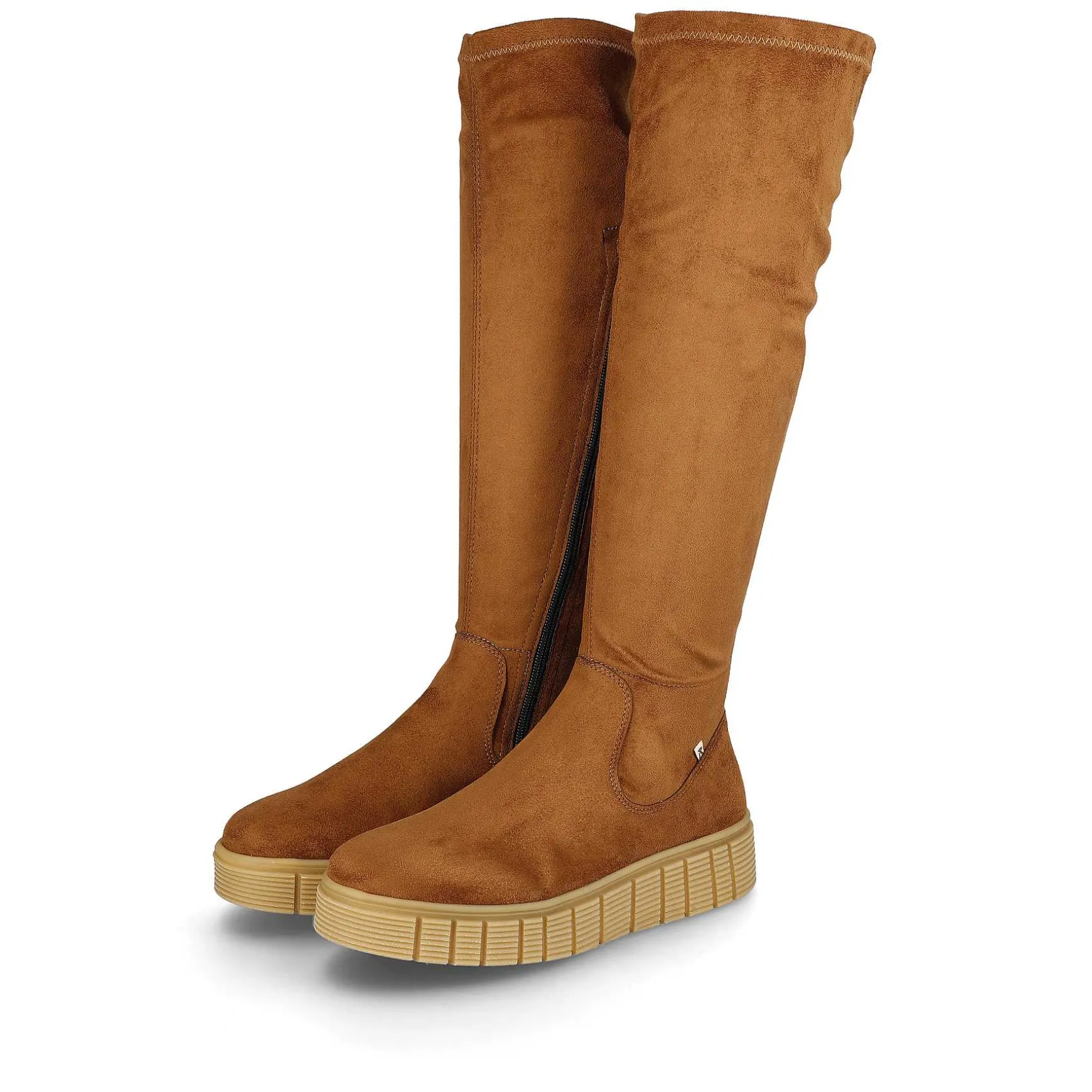 Rieker Women'S High-Shaft Boots Caramel Brown